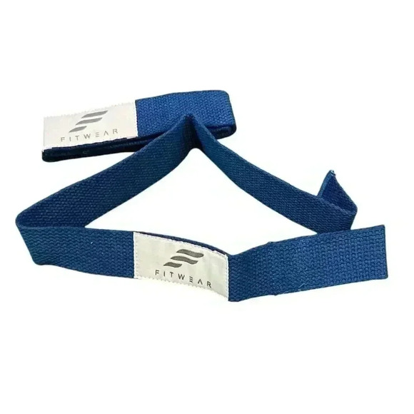 FITWEAR Lifting Straps Dark Blue One Size New In Package - Picture 1 of 5